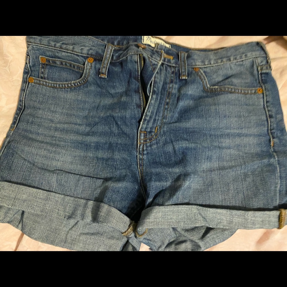 Madewell Highrise denim shorts